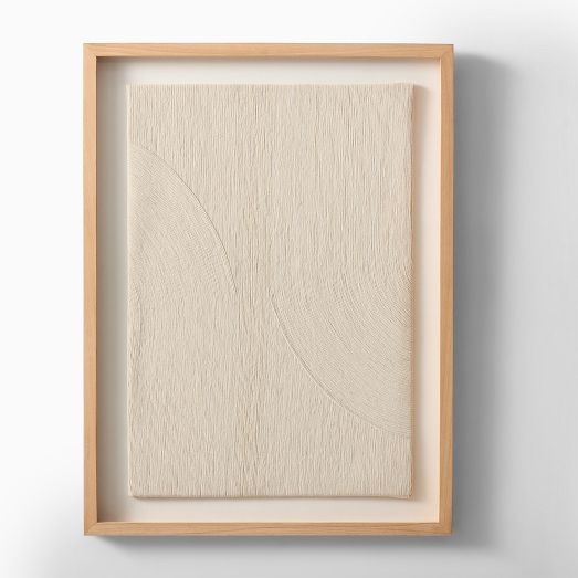 Tonal Thread Wall Art by West Elm
