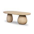 Orb Base Oval Coffee Table (43.5")