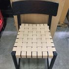Open Box: A-Line Frame Counter Stool (27") - Almond Leather Blend