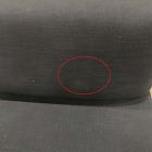 Open Box: Arianna Armless Single - Performance Yarn Dyed Linen Weave, Midnight