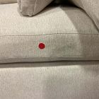 Open Box: Harmony Modular Corner - Melange Weave Stone White