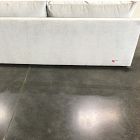 Open Box: Harmony Right-Arm 3-Seater Sofa - Performance Distressed Velvet Dune, Dark Walnut