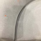 Open Box: Laurent Wedge - Performance Washed Canvas Storm Gray, Blonde