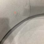 Open Box: Laurent Wedge - Performance Washed Canvas Storm Gray, Blonde