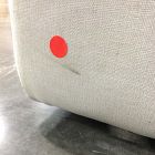 Open Box: Leo Reclining Motion Armless Single - Performance Distressed Velvet Dune