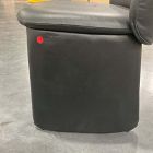 Open Box: Evie Dining Chair - Ludlow Leather Black