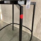 Open Box: Flynn Counter Stool (26") - Performance Velvet Slate, Dark Bronze