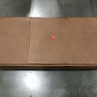 Open Box: Axel Motion Arm - Saddle Leather Nut, Dark Bronze