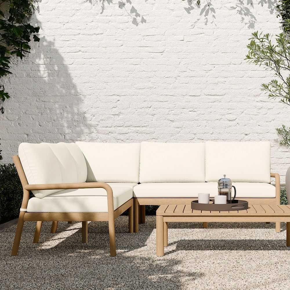 Mara Vista Outdoor 3-Piece L-Shaped Sectional (88") by West Elm
