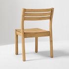 Mara Vista Outdoor Stacking Side Dining Chairs (Set of 2)