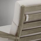 Mid-Century Outdoor High-Back Lounge Chair