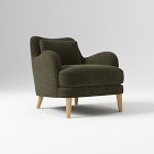 Open Box: Sophie Chair - Performance Distressed Velvet Juniper, Natural Oak