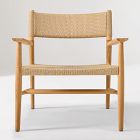 Baycrest Outdoor Teak Lounge Chair &amp; Side Table (21") Set