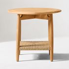 Baycrest Outdoor Teak Side Table (21")