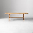 Baycrest Outdoor Teak Extendable Dining Table (84"&ndash;100") &amp; Benches (46") Set