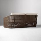 Oceana Outdoor Swivel Chair, Sofa &amp; Pebble Coffee Table Set