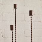 Twist Metal Candle Holders