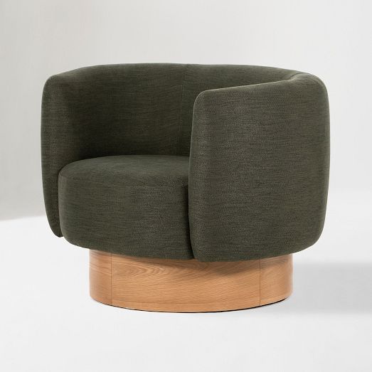 Platform Base Swivel Chair by West Elm