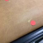 Open Box: Dunham Counter Stool (26") - Ludlow Leather Sesame, Sand Straps, Black