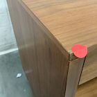 Open Box: Matias Nightstand (24") - Cool Walnut, Burnished Brass