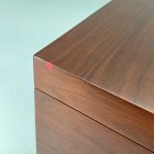 Open Box: Mid-Century Acorn Wood Jewelry Box, Grand (7.25"H)