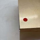 Open Box: Mid-Century Champagne Lacquer Jewelry Box, Grand (7.25"H)