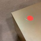 Open Box: Mid-Century Champagne Lacquer Jewelry Box, Grand (7.25"H)