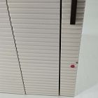 Open Box: Modern Fluted Jewelry Box, Grand (7.5"H) - White