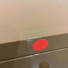 Open Box: Pierce &amp; Ward Lacquered Nightstand (16") - Rustic Gold