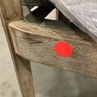 Open Box: Porto Outdoor Side Dining Chair (Set of 2) - Driftwood &amp; Frost Gray Cushions