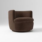 Open Box: Rowland Swivel Chair - Performance Modern Chenille Espresso