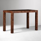 Parsons Burl Wood Desk (48")