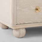 Joseph Altuzarra Sphere Foot 4-Drawer Wide Dresser with Removable Topper (36")