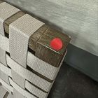 Open Box: Granada Outdoor Lounge Chair - Driftwood, Pumice Webbing