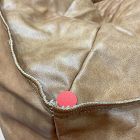 Open Box: Modern Lounger, Small (28" Sq) - Vegan Leather Caramel