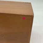 Open Box: Two-Tone Wood Jewelry Box, Double Drawer (7 x 7) - Blonde