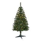 Pre-Lit Faux Northern Tip Pine Christmas Tree (5'&ndash;8')