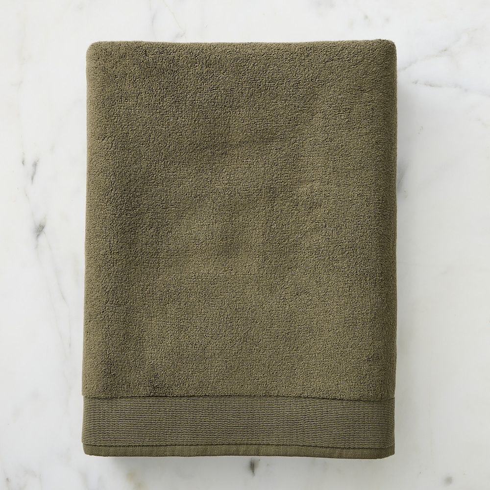Plush Fibrosoft™ Towels Bath Sheet - Dark Olive