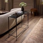 Abingdon Cast Glass Console Table (42")