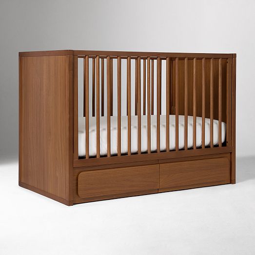 Gemini Convertible Storage Crib | West Elm