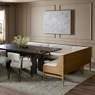 Mireva L-Shaped Dining Banquette (75"&ndash;113")