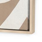 Muted Petals No. 3 Framed Wall Art by Shatha Al Dafai