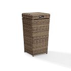 Bradenton Outdoor Wicker Trash Can