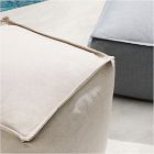 Sunbrella® Indoor/Outdoor Cast Pouf