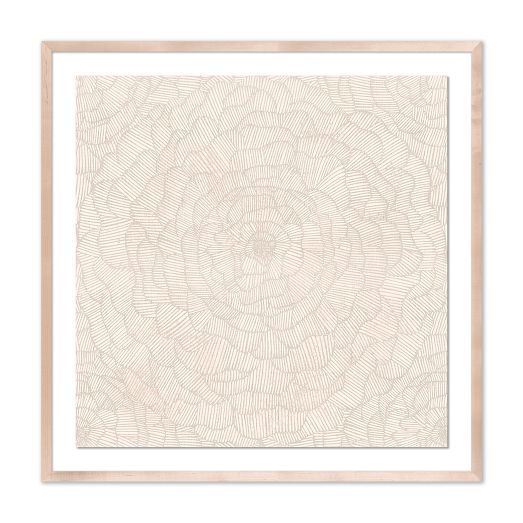 Subtle Fora Framed Wall Art by Coup D'Esprit by West Elm