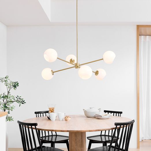 Sculptural 5-Light Cone Chandelier | West Elm