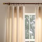 Worn Velvet Light-Filtering Curtain