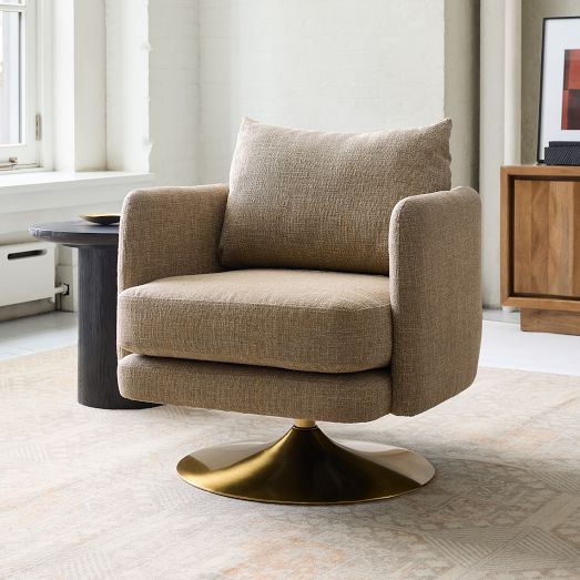 Auburn Swivel Chair by West Elm