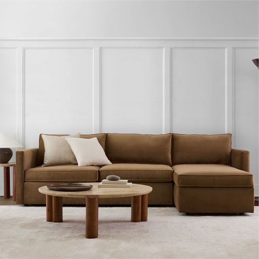 Harris 2-Piece Chaise Sectional w/ Storage (101"-111") by West Elm