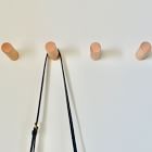 Modern Home by Bellver Wooden Peg Wall Hooks - Set of 4
